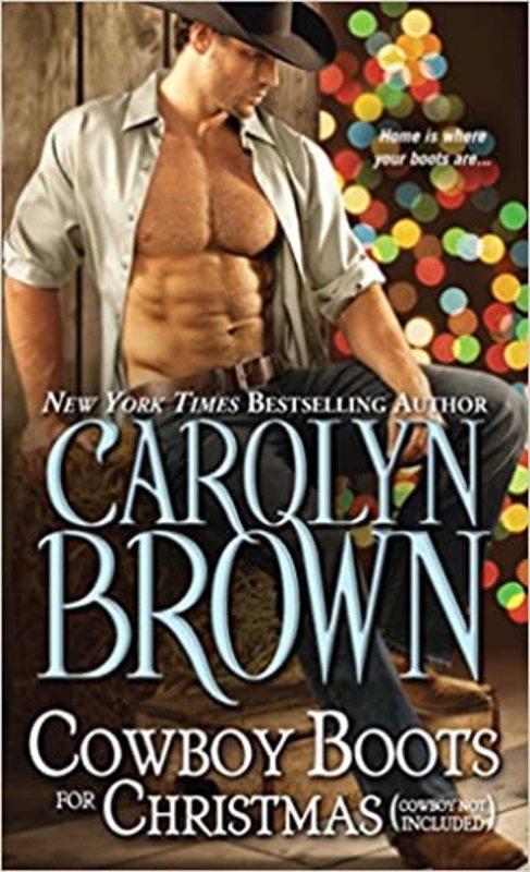 Book cover for "Cowboy Boots for Christmas" by Carolyn Brown