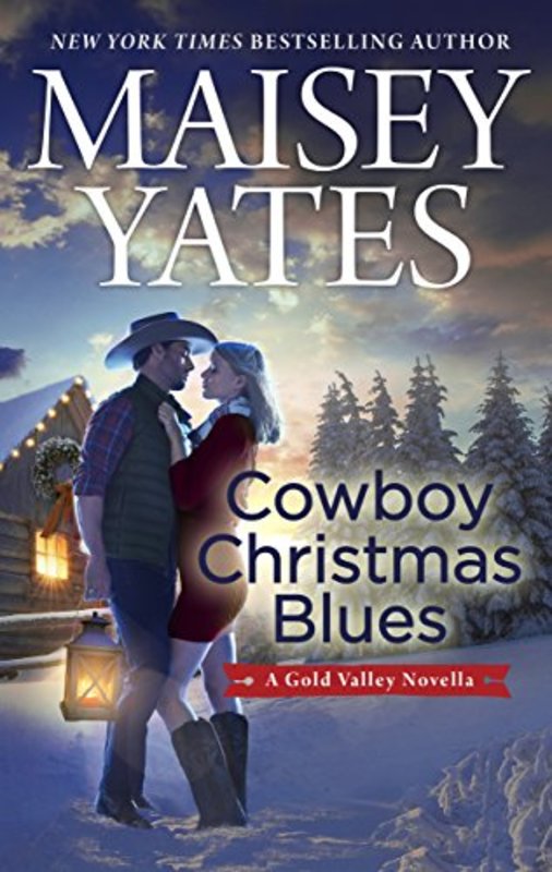 Book cover for "Cowboy Christmas Blues" by Maisey Yates
