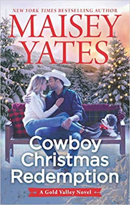 Book cover for "Cowboy Christmas Redemption" by Maisey Yates