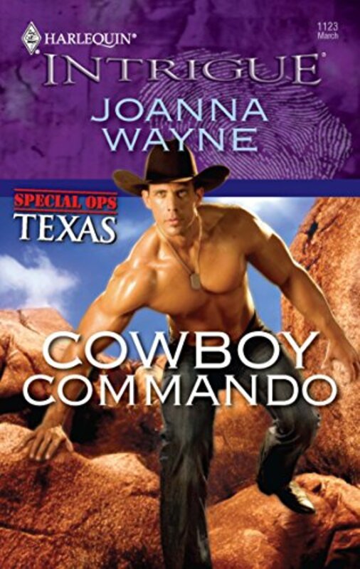 Book cover for "Cowboy Commando" by Joanna Wayne