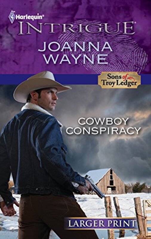 Book cover for "Cowboy Conspiracy" by Joanna Wayne