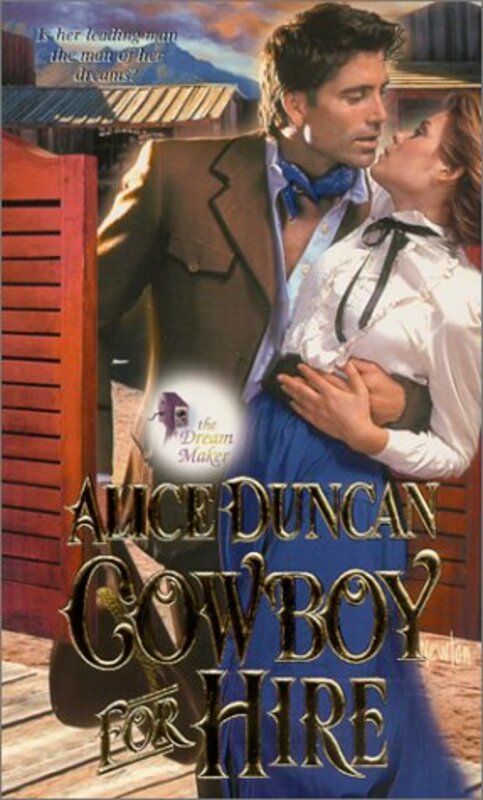Book cover for "Cowboy For Hire" by Alice Duncan