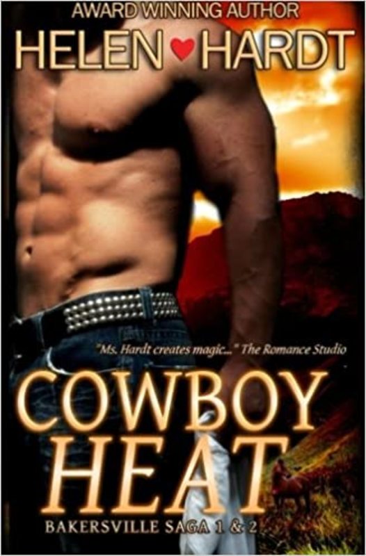 Book cover for "Cowboy Heat" by Helen Hardt