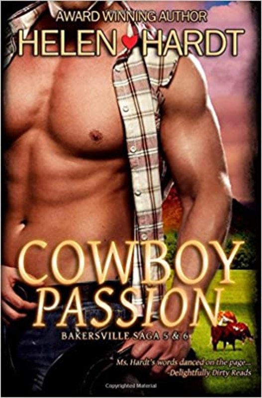 Book cover for "Cowboy Passion" by Helen Hardt