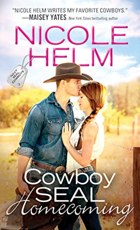 Book cover for "Cowboy SEAL Homecoming" by Nicole Helm