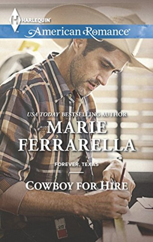 Book cover for "Cowboy for Hire" by Marie Ferrarella