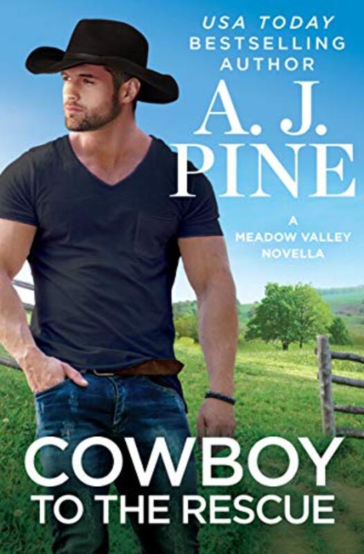 Book cover for "Cowboy to the Rescue" by AJ Pine