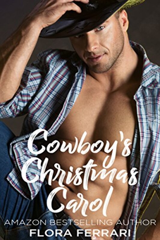 Book cover for "Cowboy's Christmas Carol" by Flora Ferrari