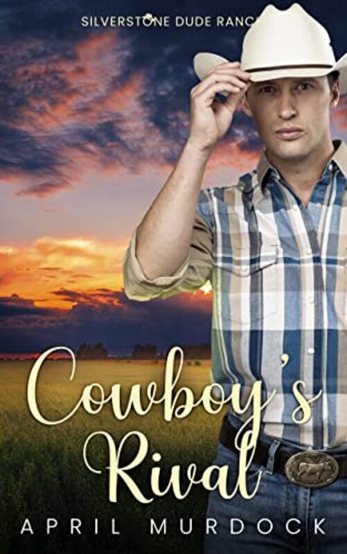 Book cover for "Cowboy's Rival" by April Murdock