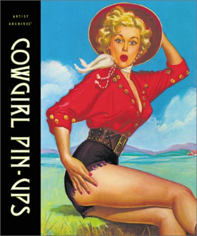 Book cover for "Cowgirl Pin-Ups" by Max Allan Collins