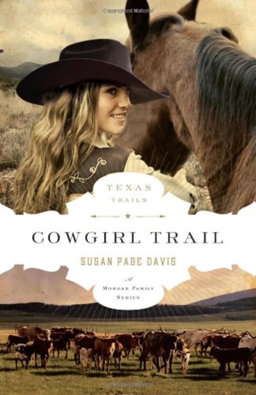 Book cover for "Cowgirl Trail" by Susan Page Davis