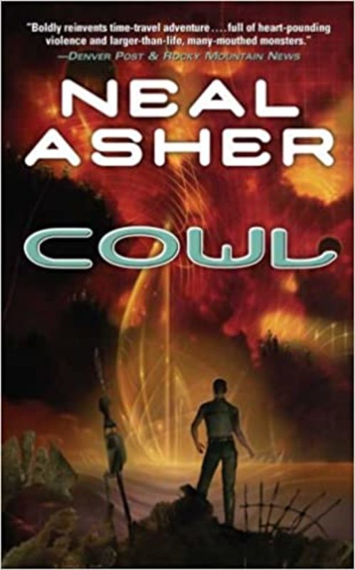 Book cover for "Cowl" by Neal Asher
