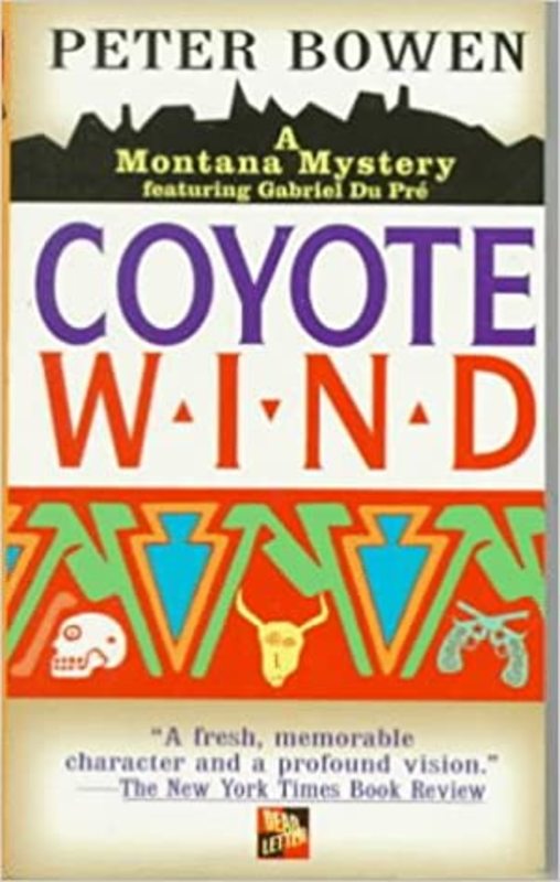 Book cover for "Coyote Wind" by Peter Bowen
