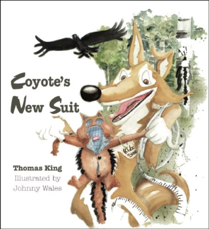 Book cover for "Coyote's New Suit" by Thomas King