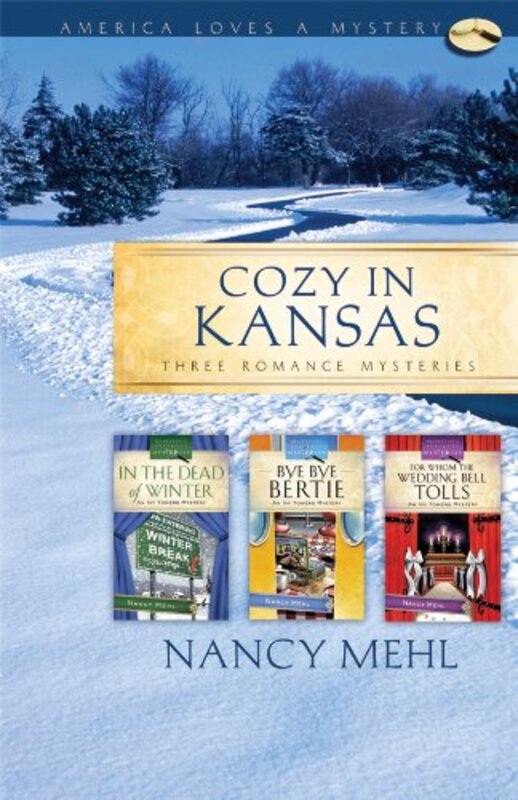 Book cover for "Cozy in Kansas" by Nancy Mehl
