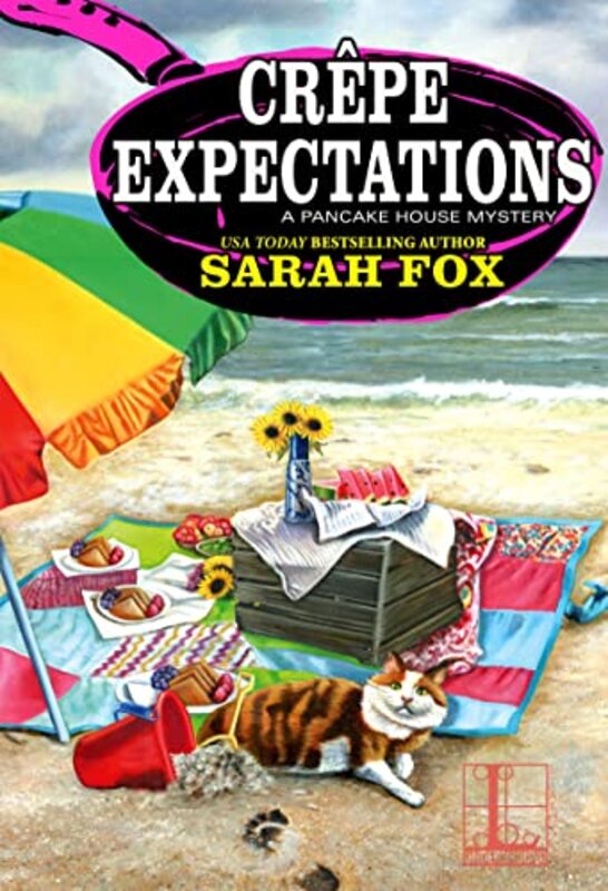 Book cover for "Crêpe Expectations" by Sarah Fox