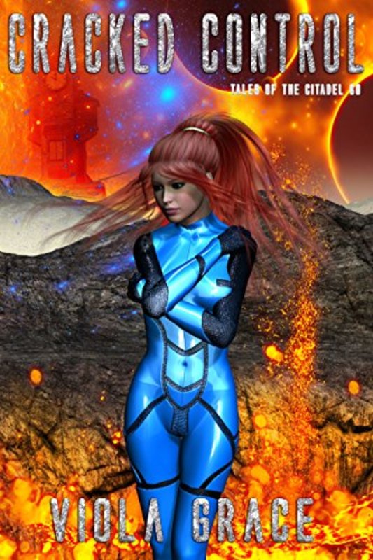 Book cover for "Cracked Control" by Viola Grace