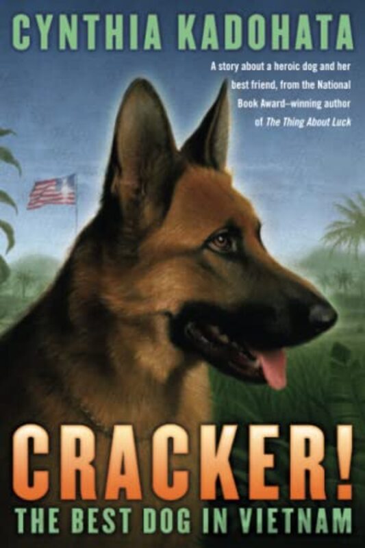Book cover for "Cracker!" by Cynthia Kadohata