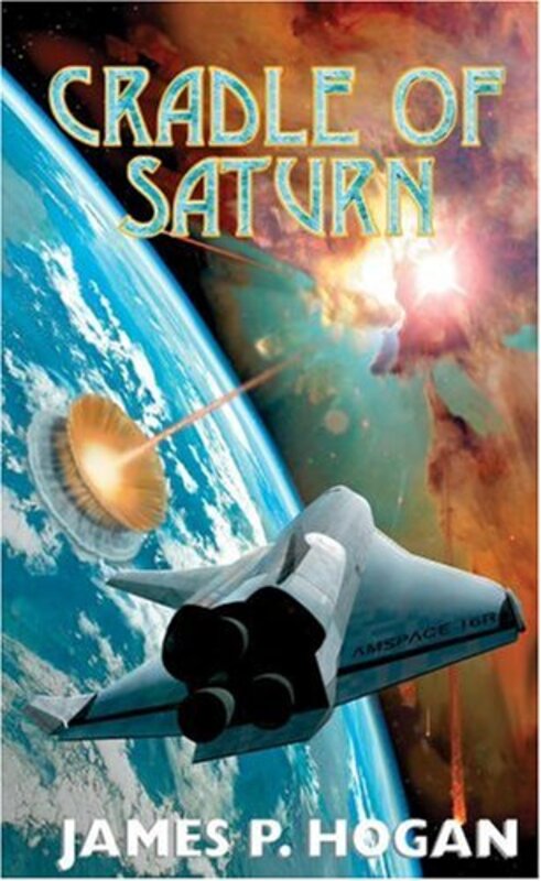 Book cover for "Cradle of Saturn" by James P Hogan