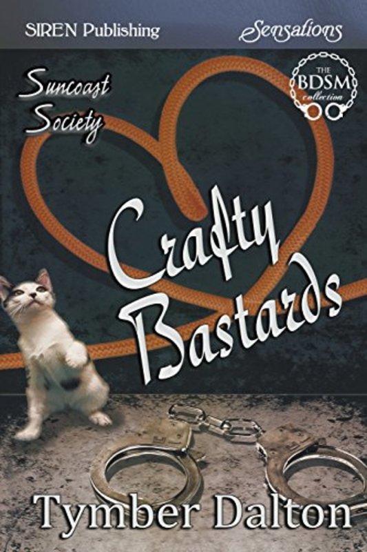 Book cover for "Crafty Bastards" by Tymber Dalton