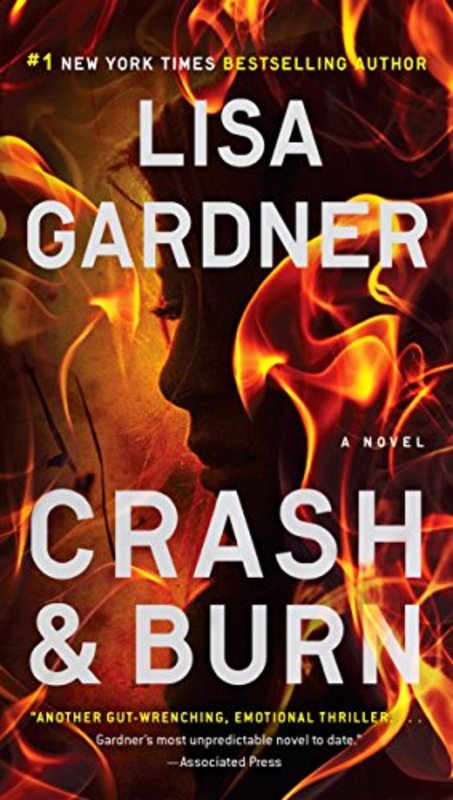 Book cover for "Crash & Burn" by Lisa Gardner