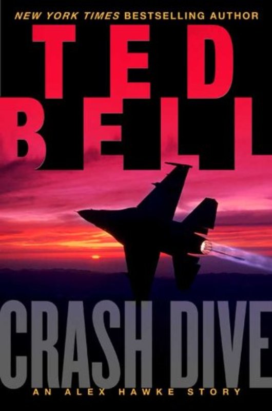 Book cover for "Crash Dive" by Ted Bell