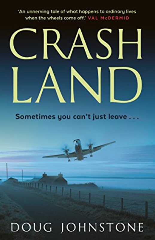 Book cover for "Crash Land" by Doug Johnstone