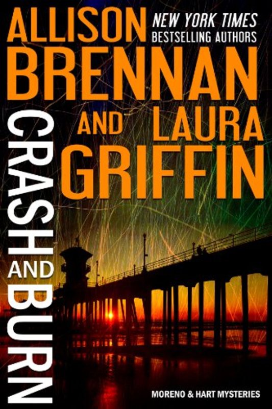 Book cover for "Crash and Burn" by Laura Griffin