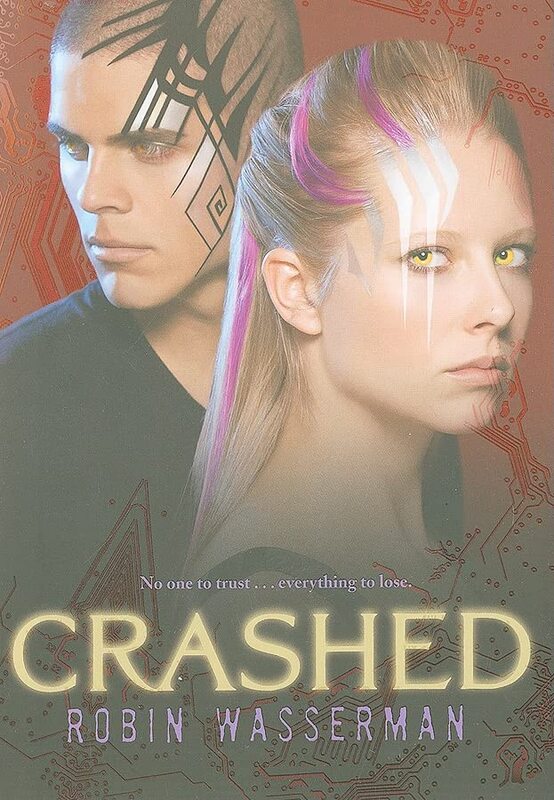 Book cover for "Crashed" by Robin Wasserman