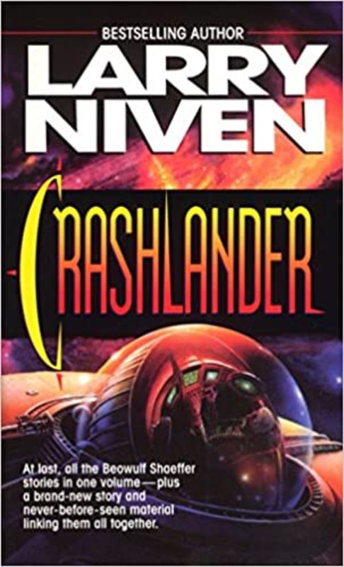 Book cover for "Crashlander" by Larry Niven