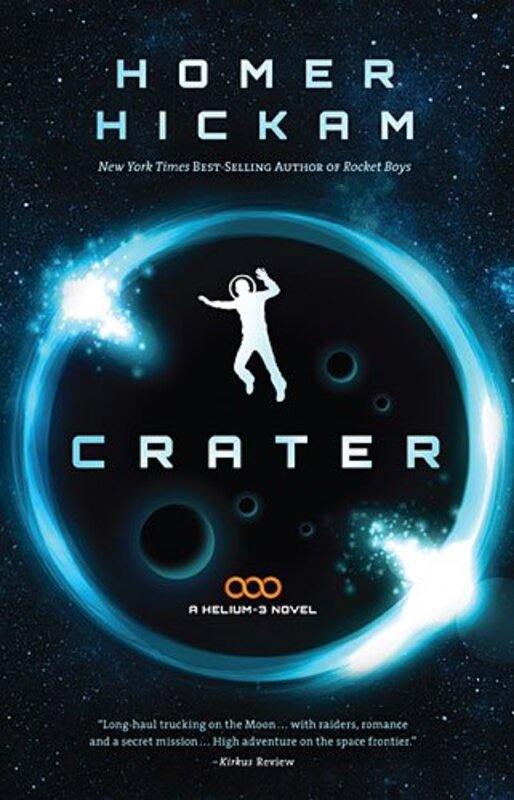 Book cover for "Crater" by Homer Hickam