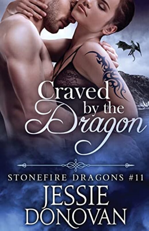 Book cover for "Craved by the Dragon" by Jessie Donovan