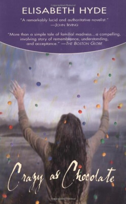 Book cover for "Crazy As Chocolate" by Elisabeth Hyde
