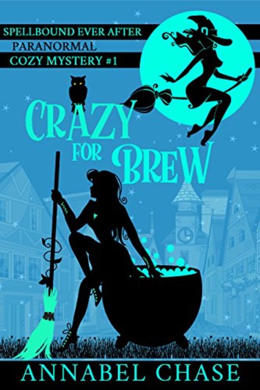 Book cover for "Crazy For Brew" by Annabel Chase