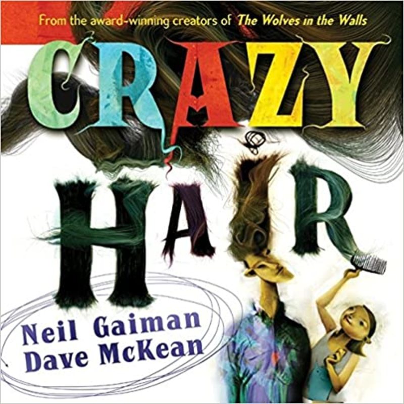 Book cover for "Crazy Hair"