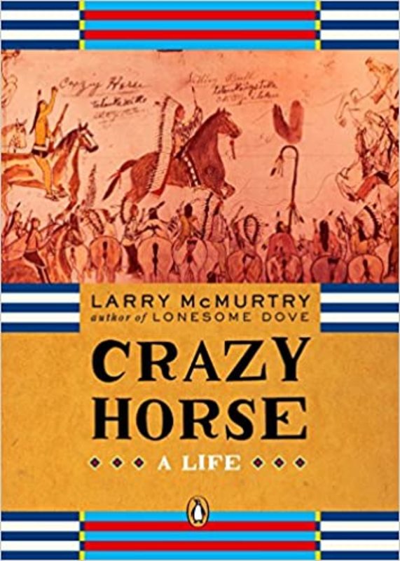 Book cover for "Crazy Horse" by Larry McMurtry