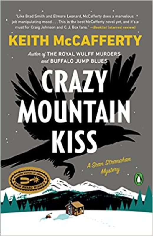 Book cover for "Crazy Mountain Kiss" by Keith McCafferty