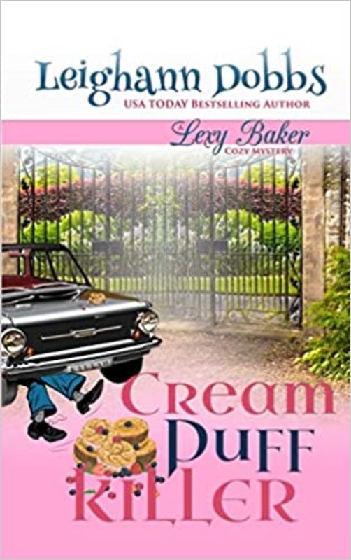 Book cover for "Cream Puff Killer" by Leighann Dobbs
