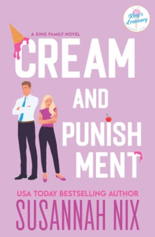 Book cover for "Cream and Punishment" by Susannah Nix