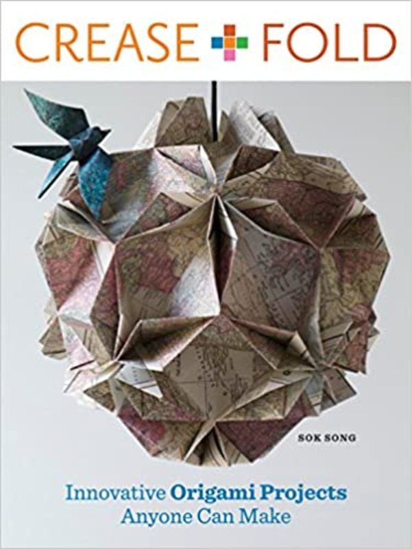 Book cover for "Crease and Fold" by Sok Song