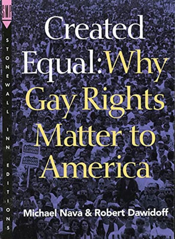Book cover for "Created Equal" by Michael Nava