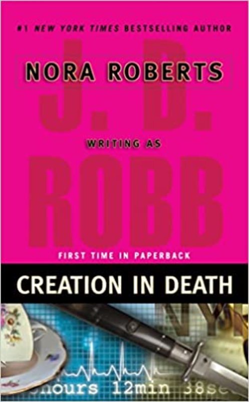 Book cover for "Creation in Death" by JD Robb