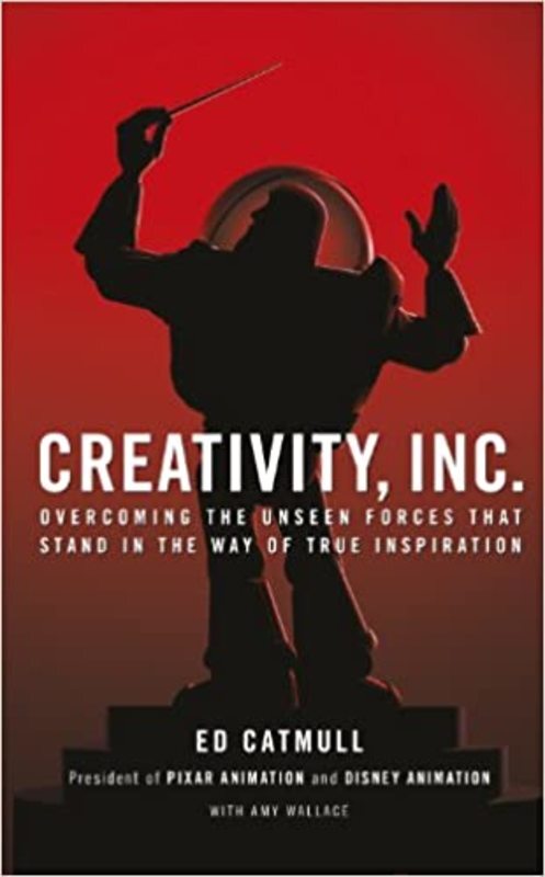 Book cover for "Creativity, Inc."