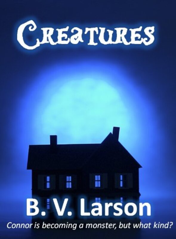 Book cover for "Creatures" by BV Larson