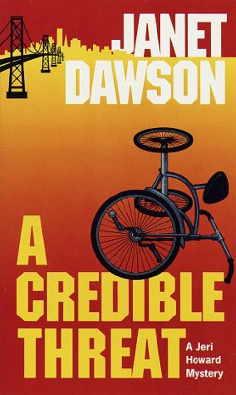 Book cover for "Credible Threat" by Janet Dawson