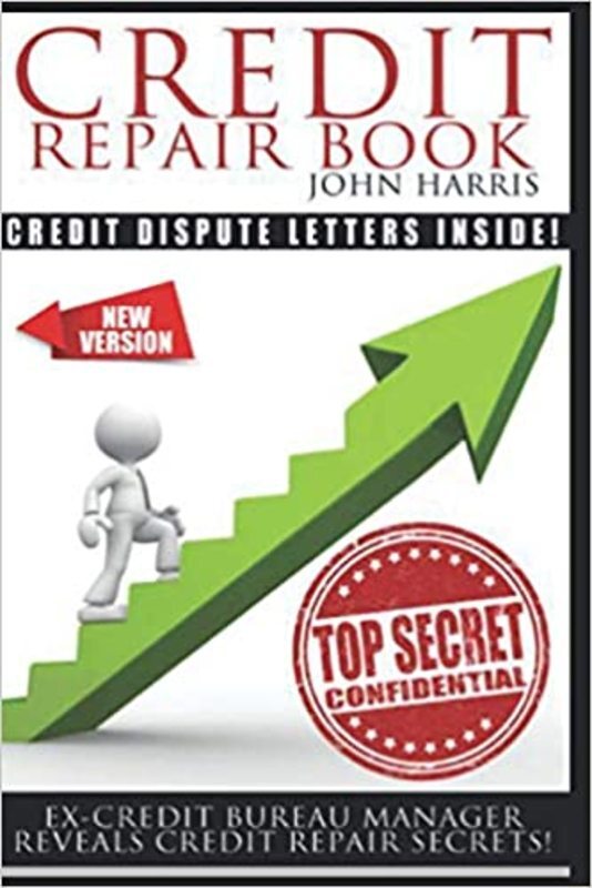 Book cover for "Credit Repair Book" by John Harris