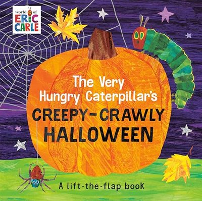 Book cover for "Creepy-Crawly Halloween" by Eric Carle
