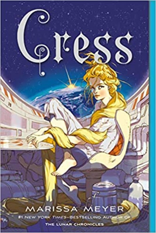 Book cover for "Cress" by Marissa Meyer
