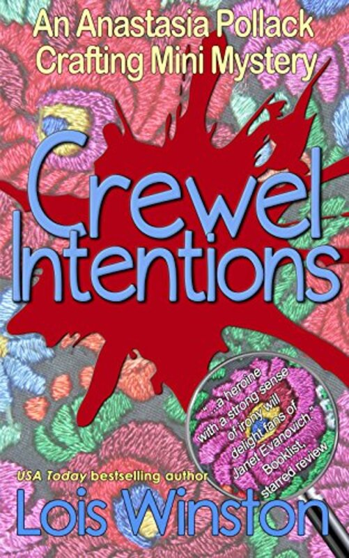 Book cover for "Crewel Intentions" by Lois Winston