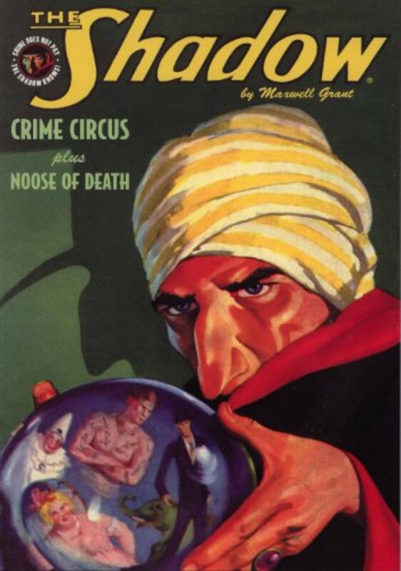 Book cover for "Crime Circus" by Maxwell Grant